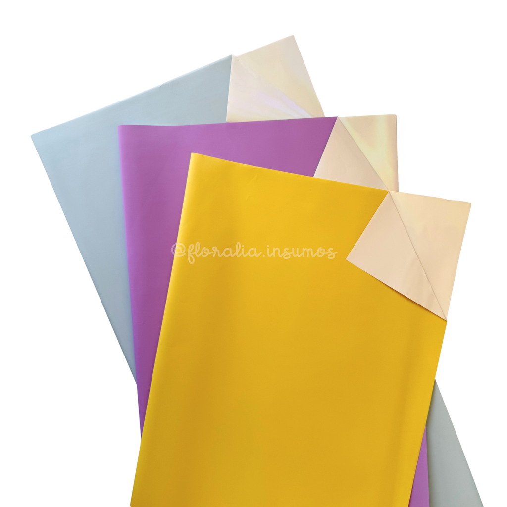 Papel Coreano Perlado Glossy Pastel